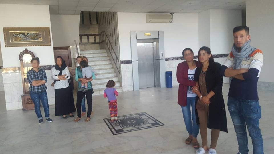 36 Kurdish Ezidi people were freed from the Islamic State (IS) in Mosul, April 29, 2017. (Photo: Kurdistan24)